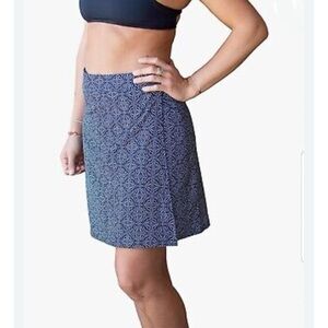 Rip Skirt Hawaii Wrap Skirt Length 2 Water Resistant Boho Denim NWT Sz XL